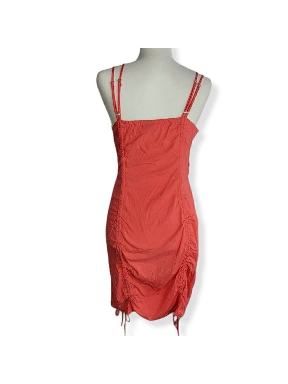 Wild Fable Ruched Pink Bodycon Dress XL - Picture 3 of 3